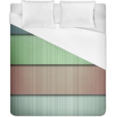 Lines Stripes Texture Colorful Duvet Cover (california King Size) by Simbadda