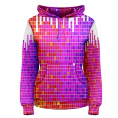 Square Spectrum Abstract Women s Pullover Hoodie by Simbadda