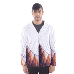 Abstract Lines Hooded Wind Breaker (men) by Simbadda