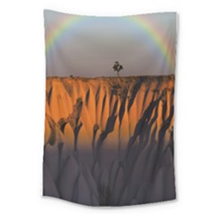 Rainbows Landscape Nature Large Tapestry