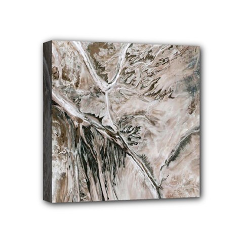 Earth Landscape Aerial View Nature Mini Canvas 4  X 4  by Simbadda