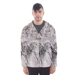 Earth Landscape Aerial View Nature Hooded Wind Breaker (men) by Simbadda