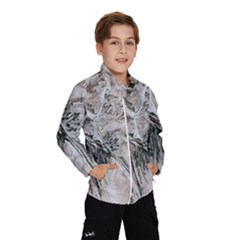 Earth Landscape Aerial View Nature Wind Breaker (kids) by Simbadda