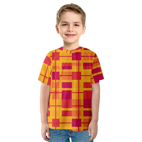 Pattern Kids  Sport Mesh Tee by Valentinaart