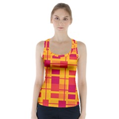 Pattern Racer Back Sports Top by Valentinaart