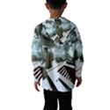 Digital Art Paint In Water Hooded Wind Breaker (Kids) View2