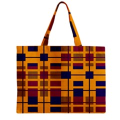 Pattern Zipper Mini Tote Bag