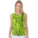 Concept Art Spider Digital Art Green Women s Basketball Tank Top View1