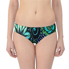 Sun Set Floral Hipster Bikini Bottoms by Simbadda