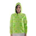 Pattern Hooded Wind Breaker (Women) View1