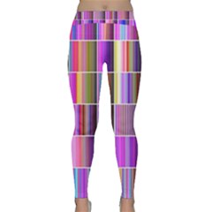 Plasma Gradient Gradation Classic Yoga Leggings by Simbadda