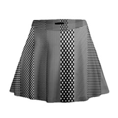 Semi Authentic Screen Tone Gradient Pack Mini Flare Skirt