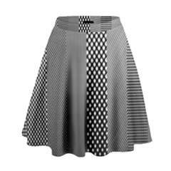 Semi Authentic Screen Tone Gradient Pack High Waist Skirt by Simbadda