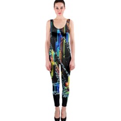 Abstract 3d Blender Colorful Onepiece Catsuit