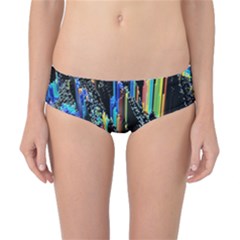 Abstract 3d Blender Colorful Classic Bikini Bottoms