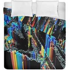 Abstract 3d Blender Colorful Duvet Cover Double Side (king Size)