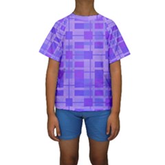 Pattern Kids  Short Sleeve Swimwear by Valentinaart