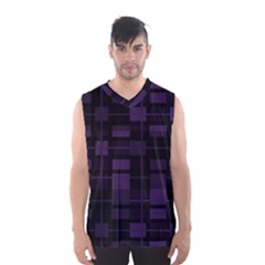 Pattern Men s Basketball Tank Top by Valentinaart