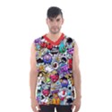 crazy party Men s Basketball Tank Top View1