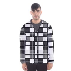 Pattern Hooded Wind Breaker (men)