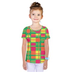 Pattern Kids  One Piece Tee