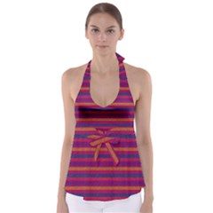 Lines Babydoll Tankini Top by Valentinaart