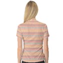 Lines Women s V-Neck Sport Mesh Tee View2