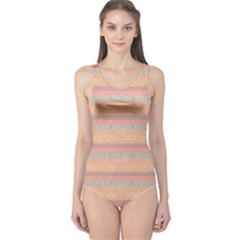 Lines One Piece Swimsuit by Valentinaart