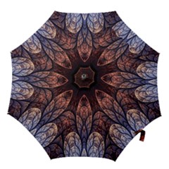 Abstract Fractal Hook Handle Umbrellas (small)