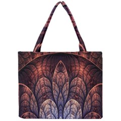 Abstract Fractal Mini Tote Bag by Simbadda