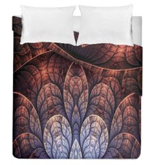 Abstract Fractal Duvet Cover Double Side (queen Size) by Simbadda