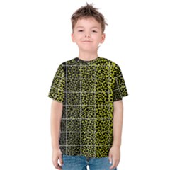 Pixel Gradient Pattern Kids  Cotton Tee