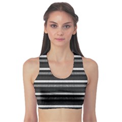 Lines Sports Bra by Valentinaart