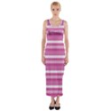 Lines Fitted Maxi Dress View1