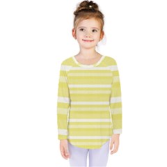 Lines Kids  Long Sleeve Tee