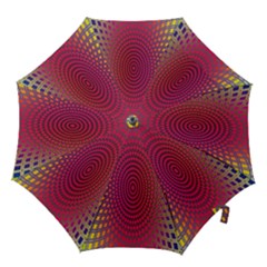 Abstract Circle Colorful Hook Handle Umbrellas (large)