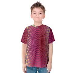 Abstract Circle Colorful Kids  Cotton Tee