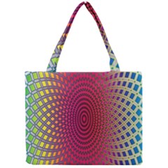 Abstract Circle Colorful Mini Tote Bag by Simbadda