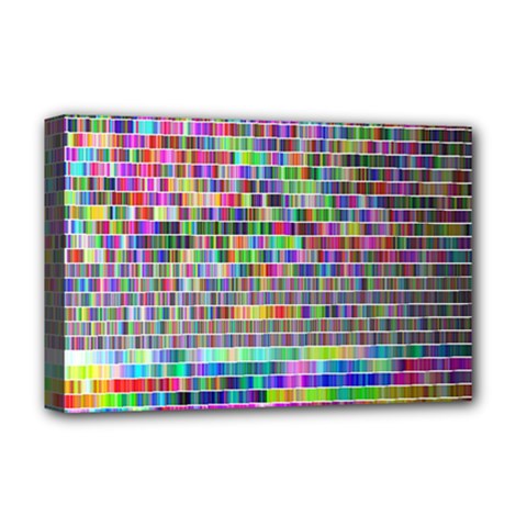 Plasma Gradient Phalanx Deluxe Canvas 18  X 12   by Simbadda