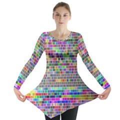 Plasma Gradient Phalanx Long Sleeve Tunic 