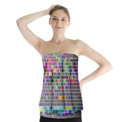 Plasma Gradient Phalanx Strapless Top