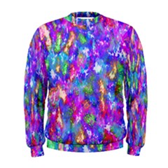 Abstract Trippy Bright Sky Space Men s Sweatshirt by Simbadda