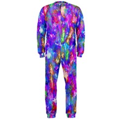 Abstract Trippy Bright Sky Space Onepiece Jumpsuit (men)  by Simbadda