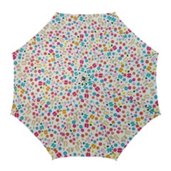 Floral Pattern Golf Umbrellas