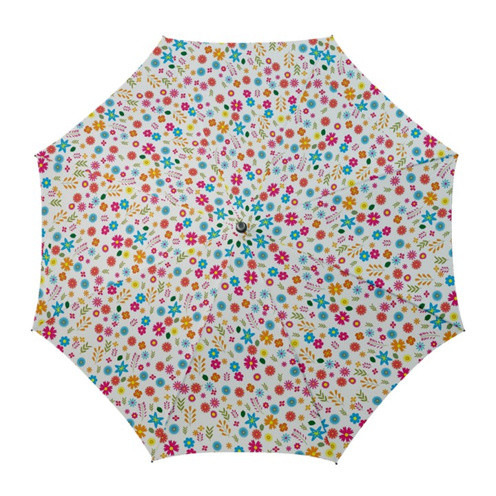 Floral pattern Golf Umbrellas