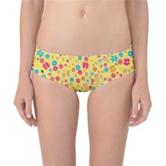 Floral Pattern Classic Bikini Bottoms