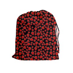 Strawberry  Pattern Drawstring Pouches (extra Large)