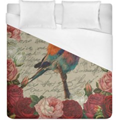 Vintage Bird Duvet Cover (king Size)