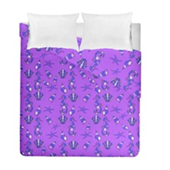 Seahorse Pattern Duvet Cover Double Side (full/ Double Size)