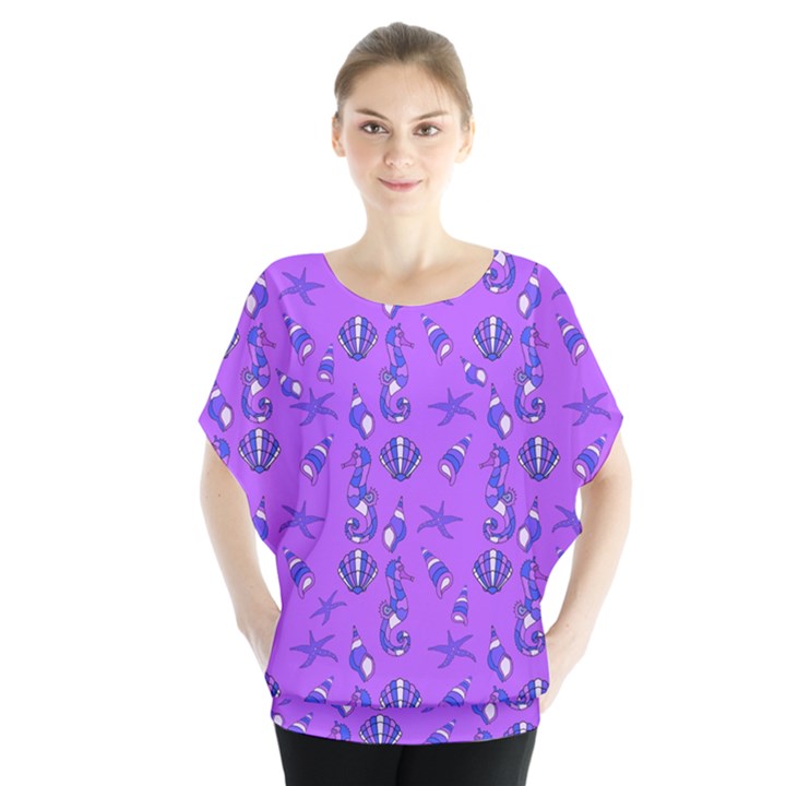 Seahorse pattern Blouse